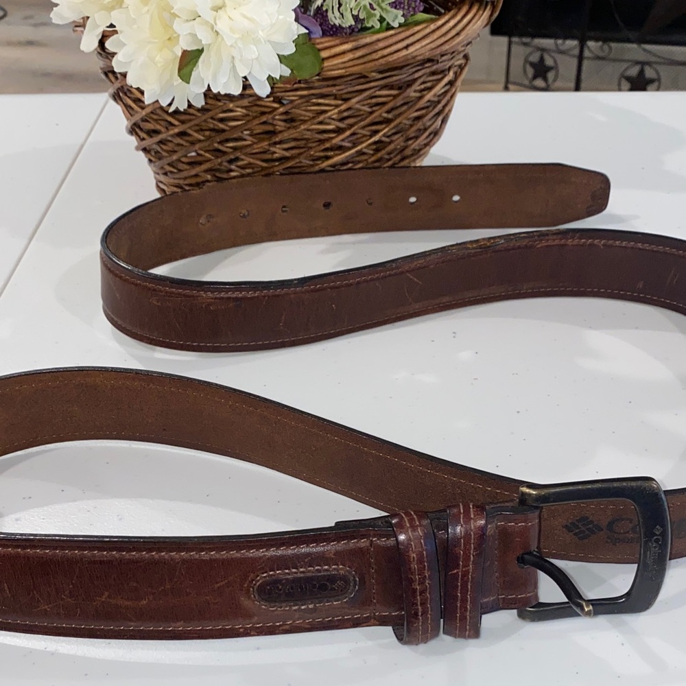 Genuine Leather Brown Belt for Men